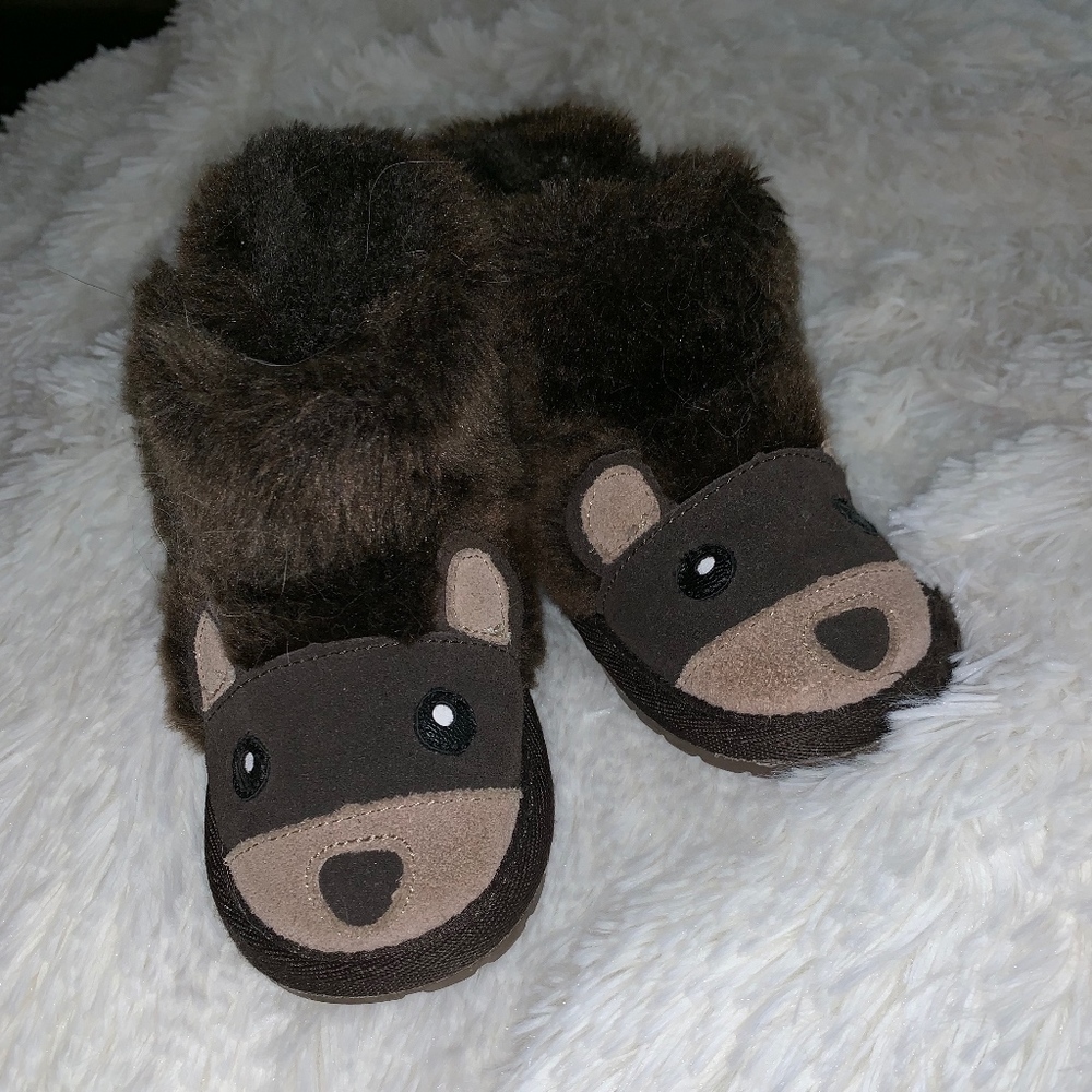EMU bear booties 12-18 months